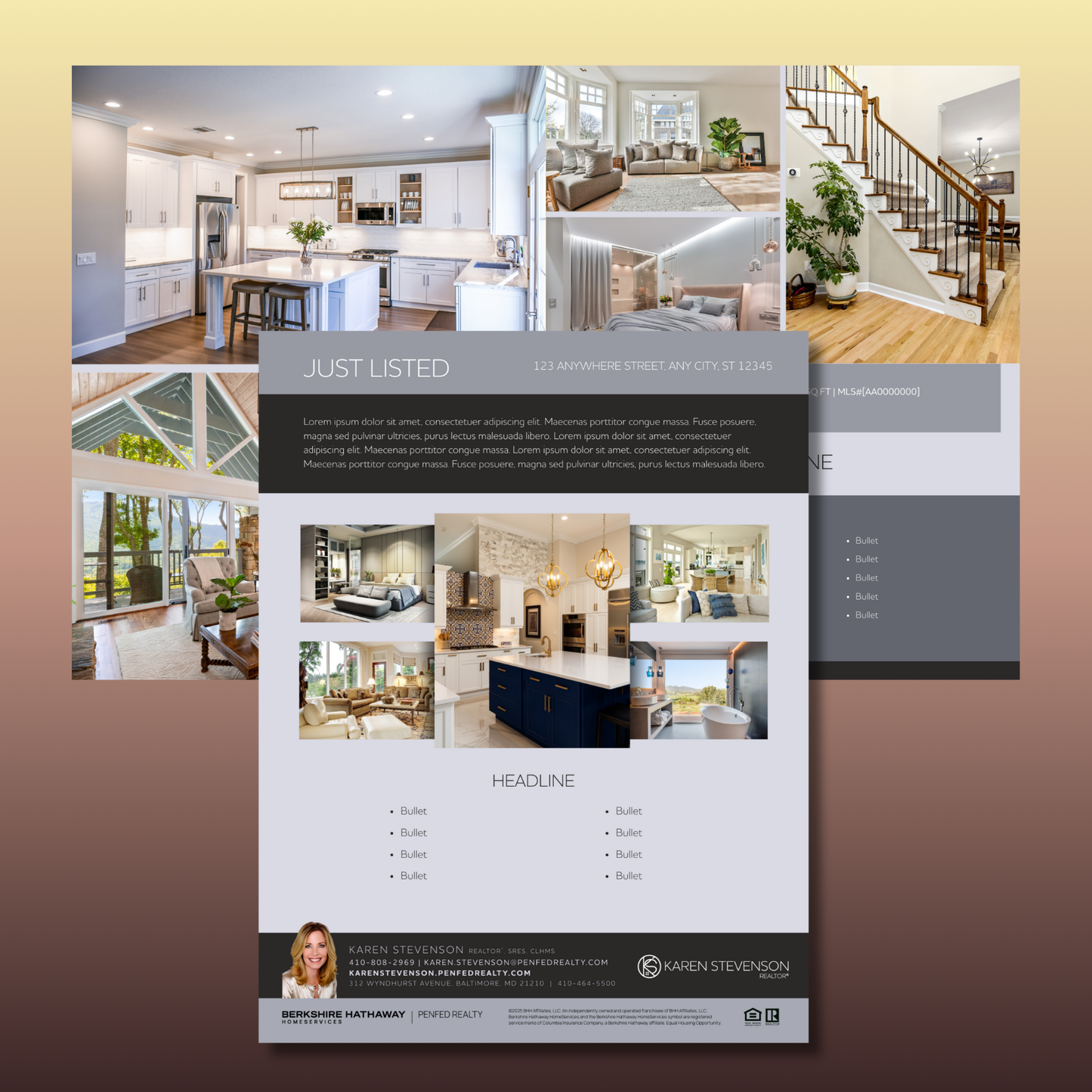 Listing Marketing: Brochure Design