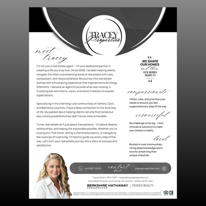 Personal Flyer Design