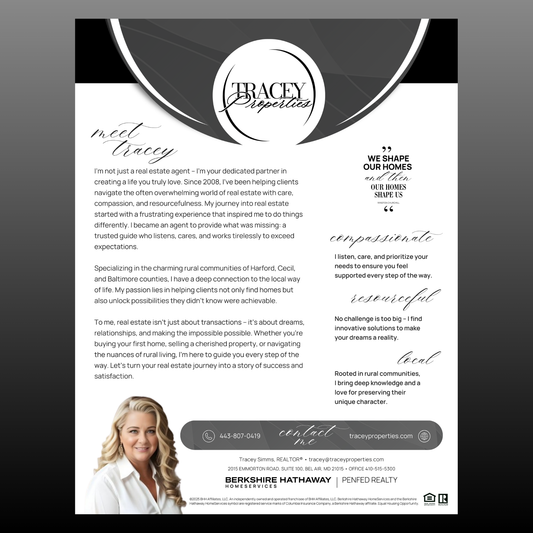 Personal Flyer Design