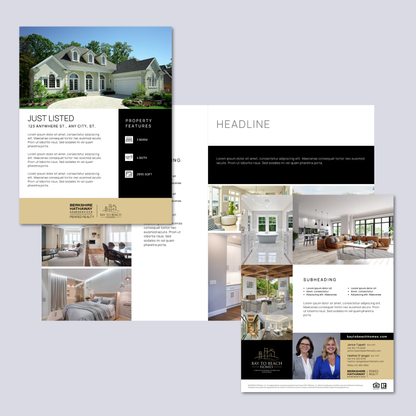 Listing Marketing: Flyer & Brochure Design