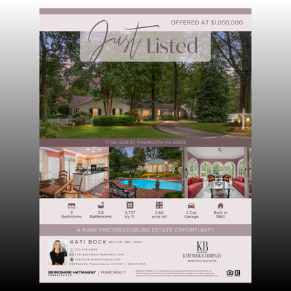 Listing Marketing: Flyer Design