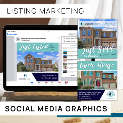 Listing Marketing: Social Media Graphics